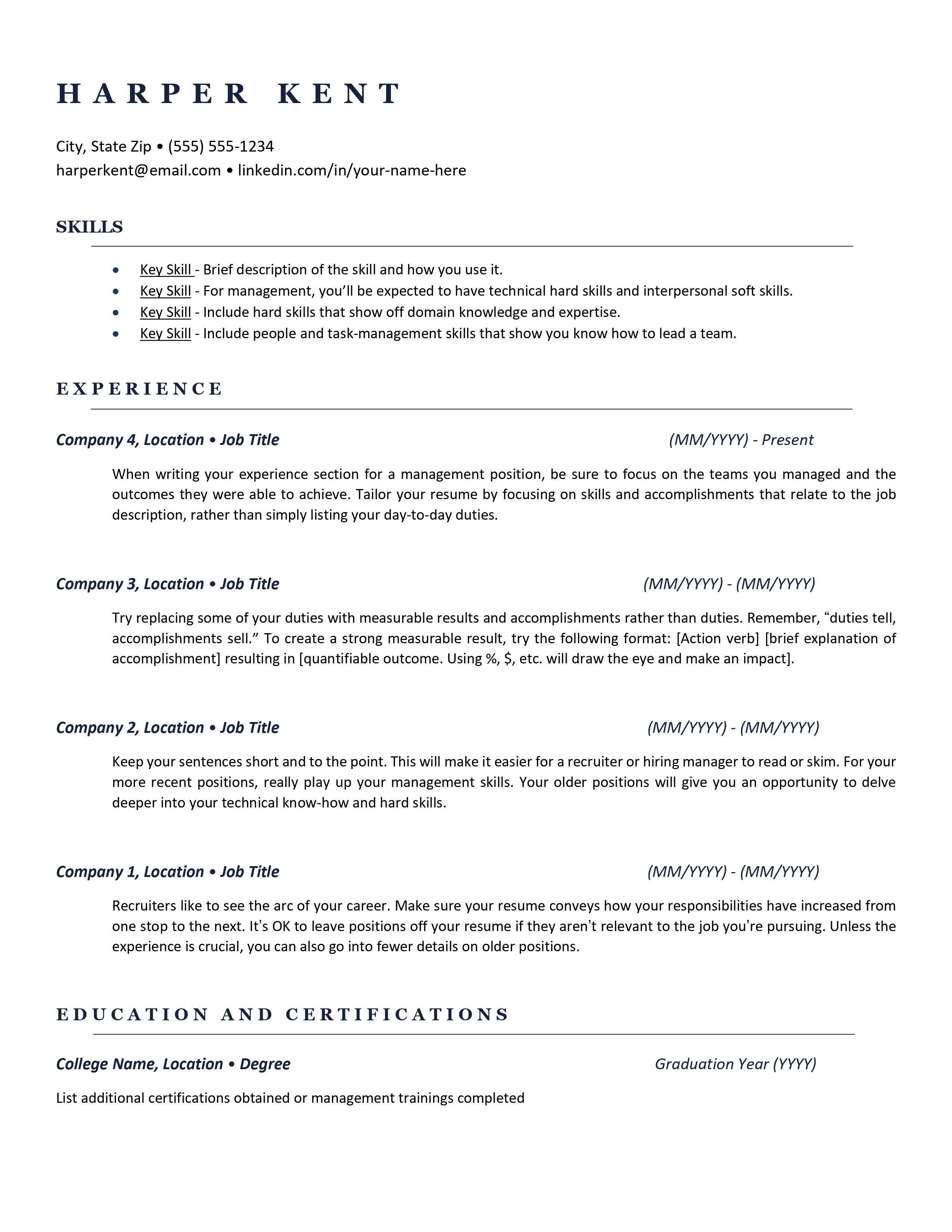 Resume Templates | Nirmala Kumar Sahu